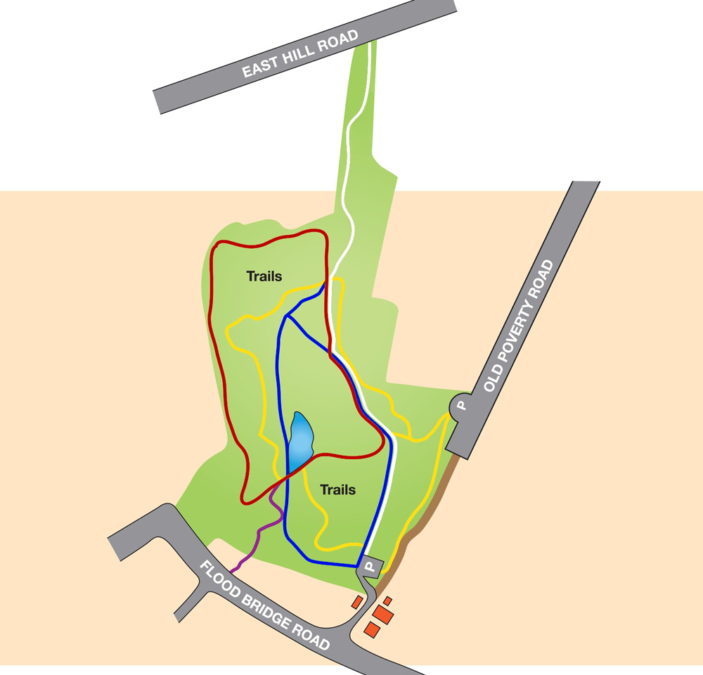 trails map of platt park
