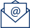 Mailing letter icon